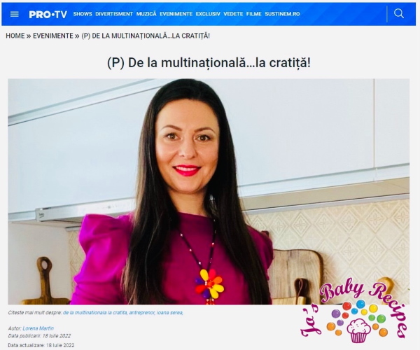 Cand PRO TV Romania scrie despre mine&#8230;